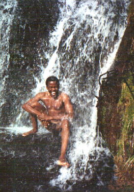 Waterfall on Inyangani Mountain